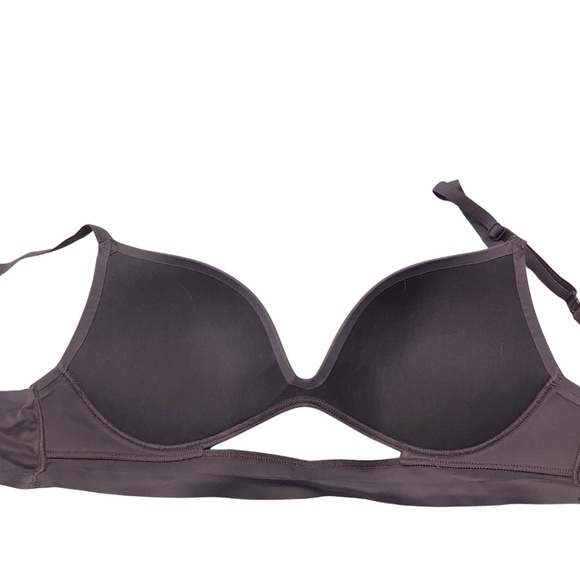 Victoria's Secret Padded Push Up No Wire Bra Grey Blue 34B 2 Pack - Picture 3 of 6